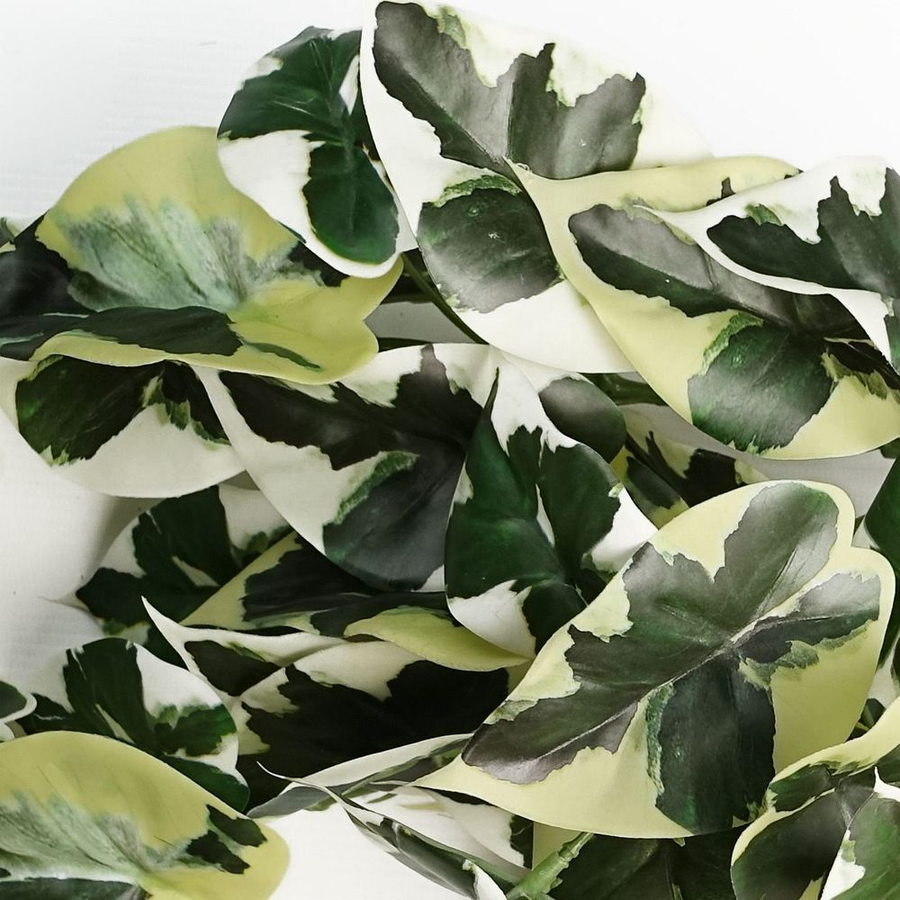 40cm Trailing Variegated Marble Pothos Artificial Plant