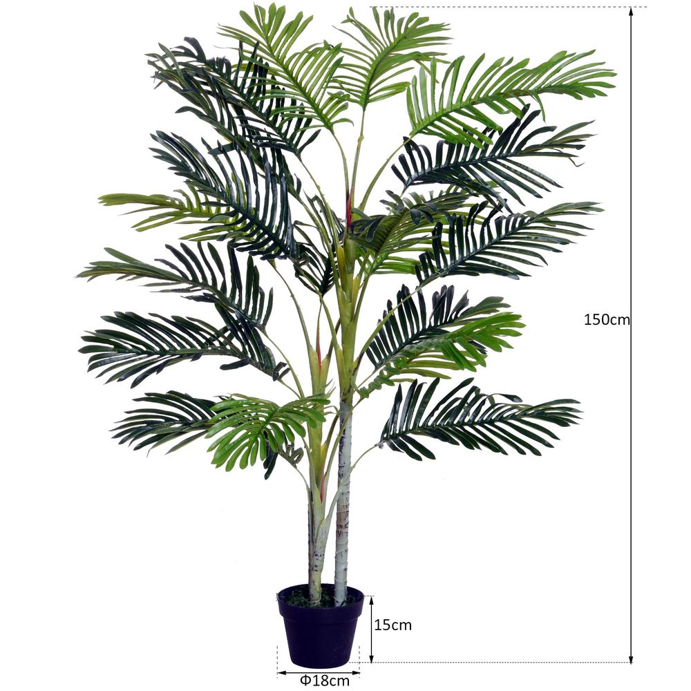 Tropical Taro Tree Artificial Plant 150cm