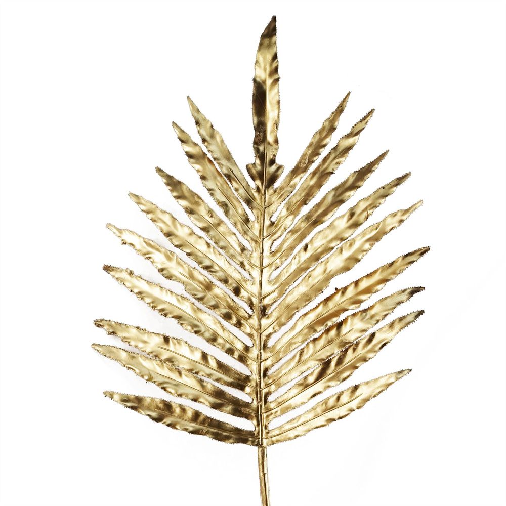 Gold Palm Leaf 95cm Artificial Plant Decoration