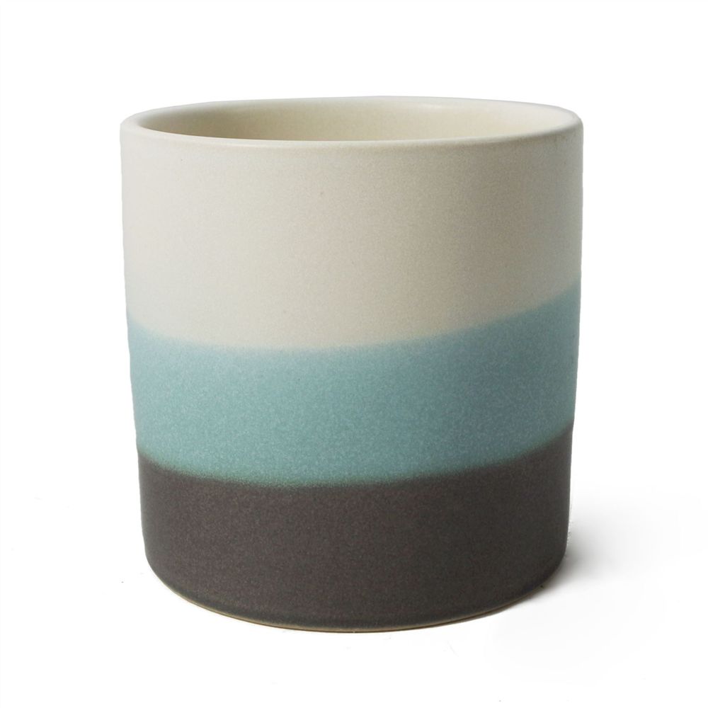 Ceramic Mini Desktop Planters with Charming Leaf and Pattern Designs