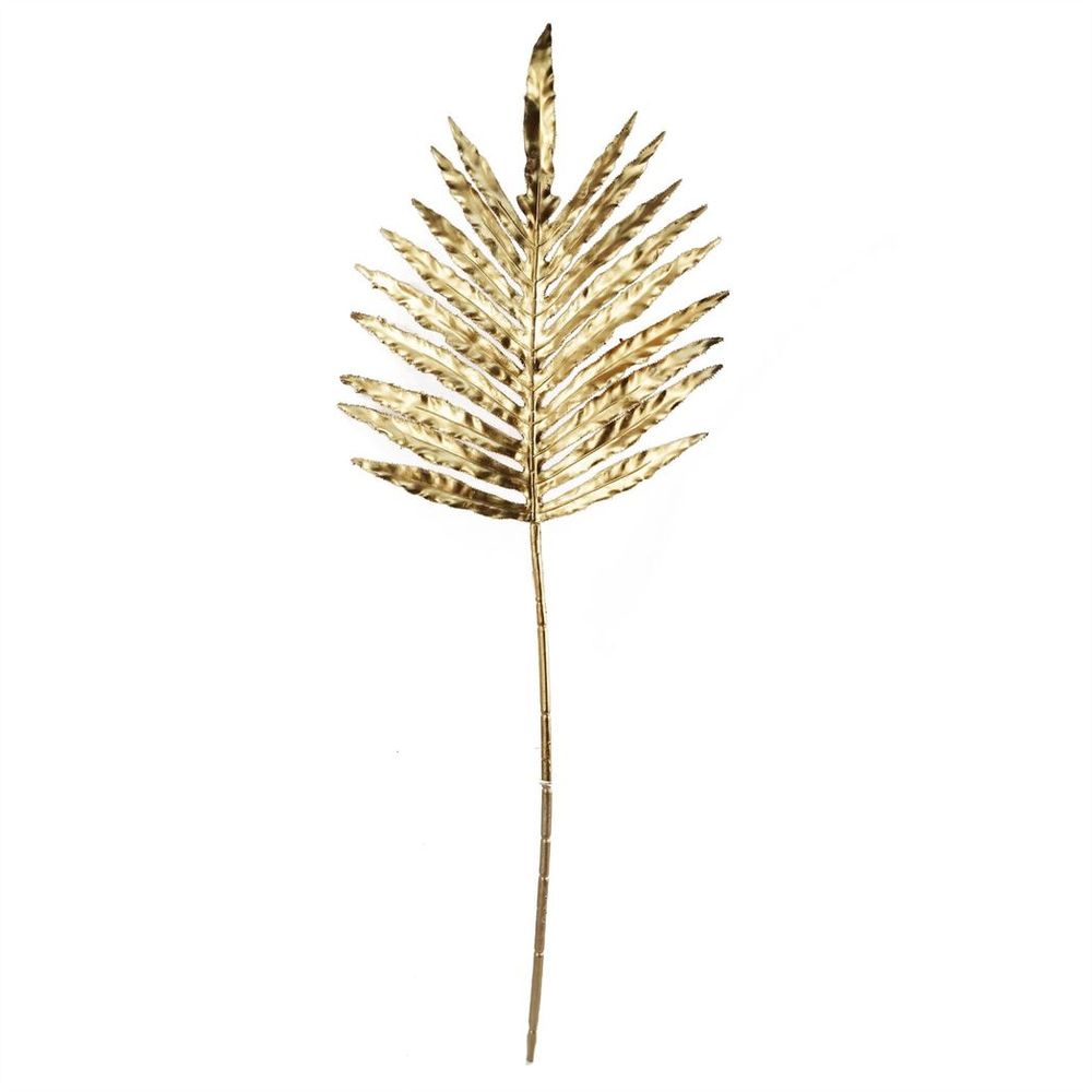 Gold Palm Leaf 95cm Artificial Plant Decoration