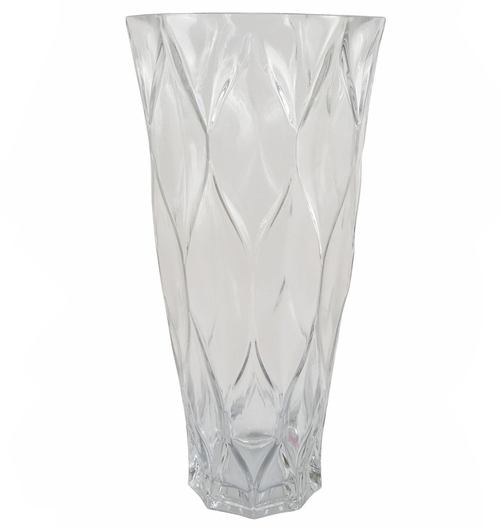 90cm Purple Chrysanthemum and Ferns Glass Vase Arrangement Pack