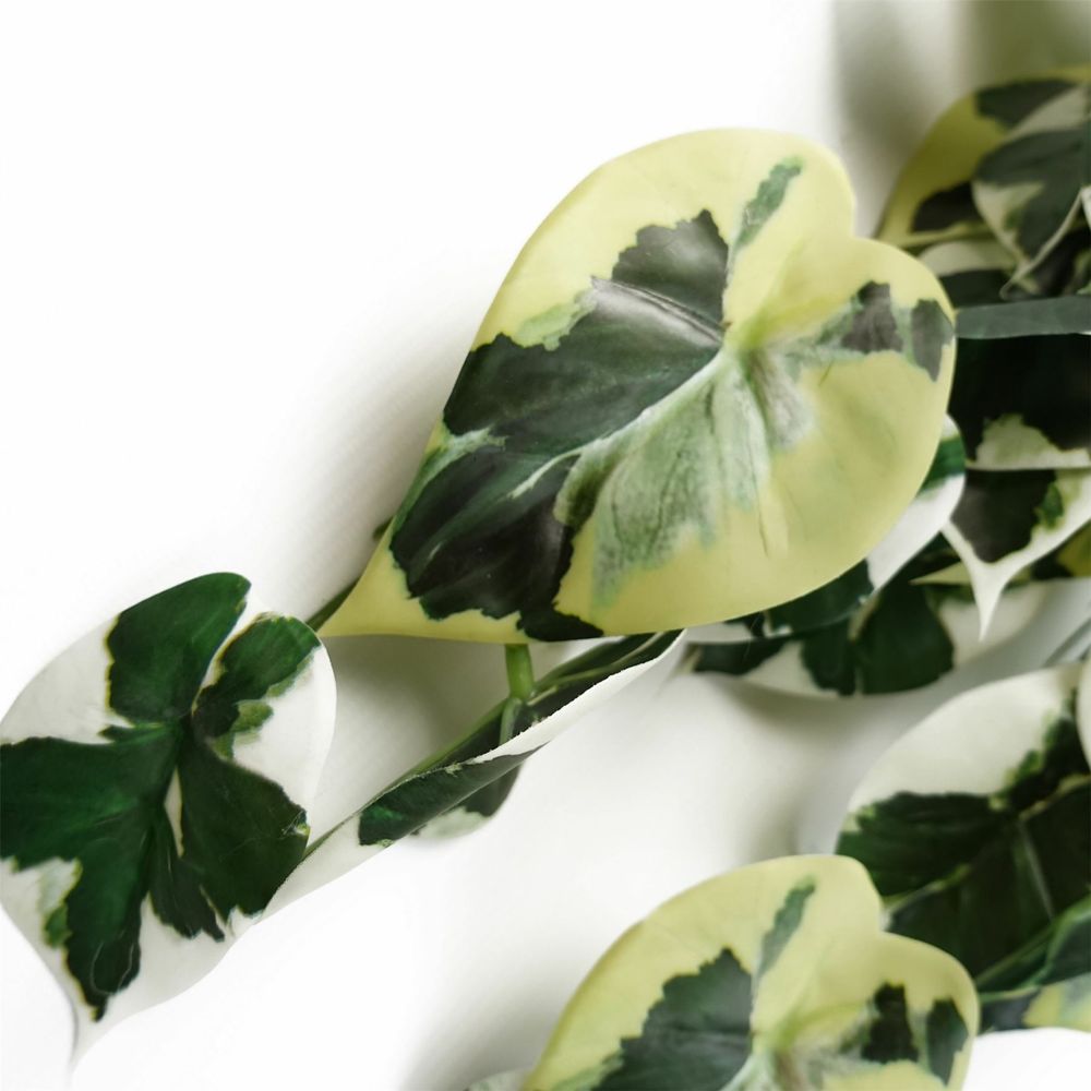 40cm Trailing Variegated Marble Pothos Artificial Plant