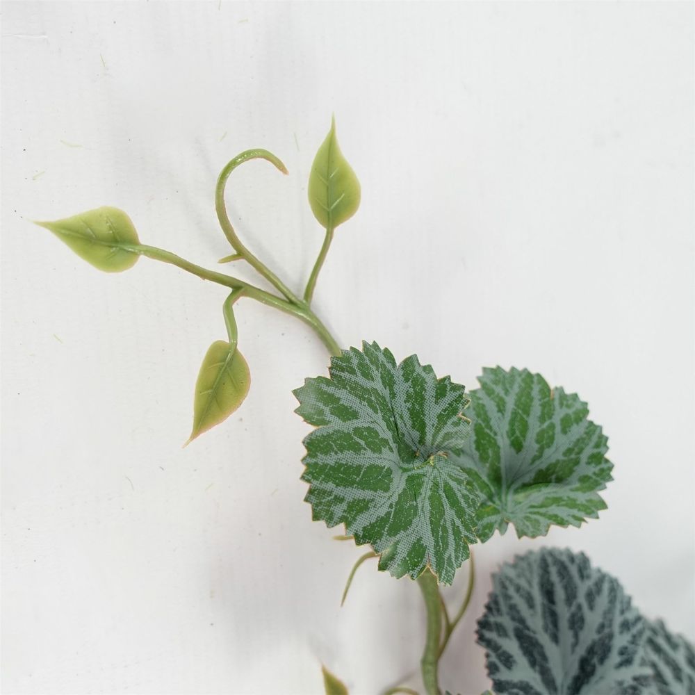 Trailing Begonia Artificial Plant 50cm with Realistic Leaves