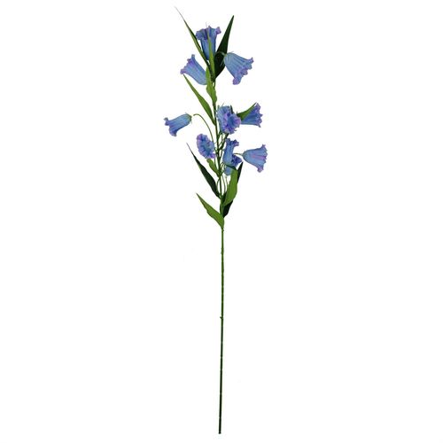 100cm Blue Trumpet Artificial Flower Stem