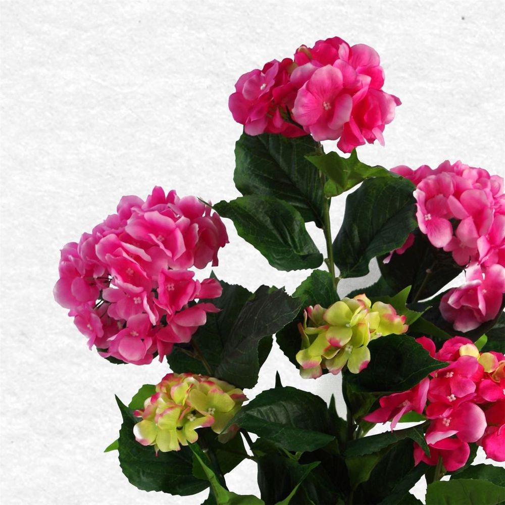 Pink Artificial Hydrangea Plant 90cm