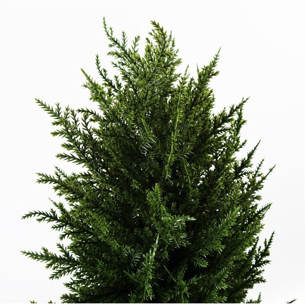 Premium 120cm Spiral Cypress Outdoor Tree UV Resistant Artificial Plant