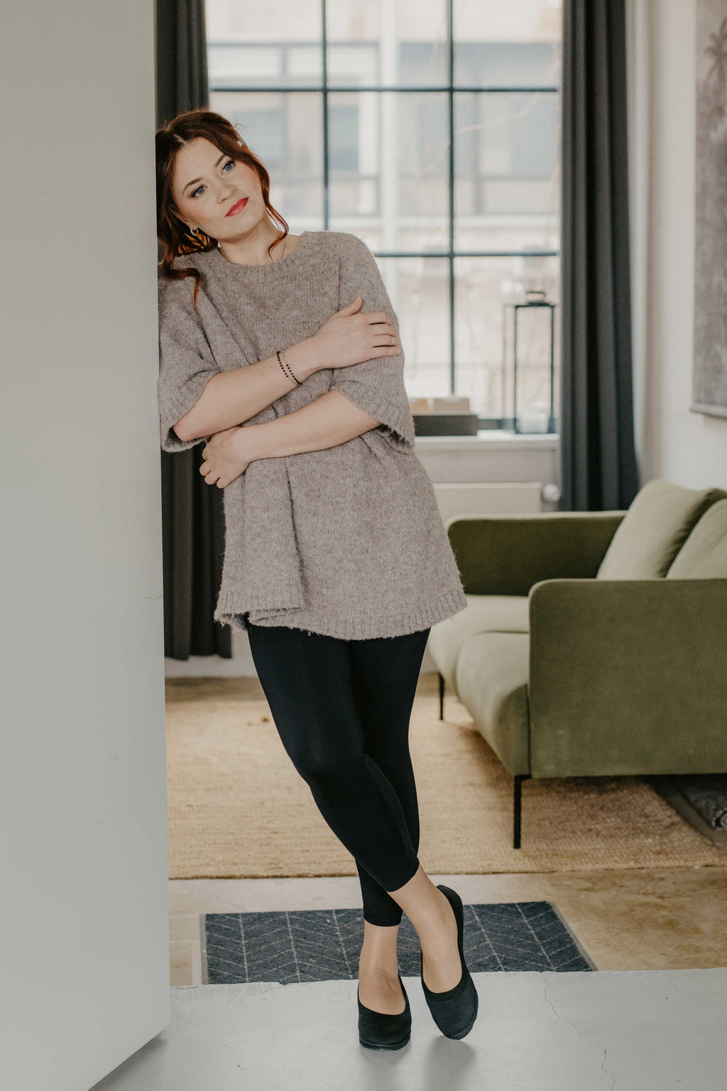 playful upcycled ballerina shoes with recycled tyre soles, stretchy knit uppers, and organic tencel lining, perfect for eco-conscious dancers