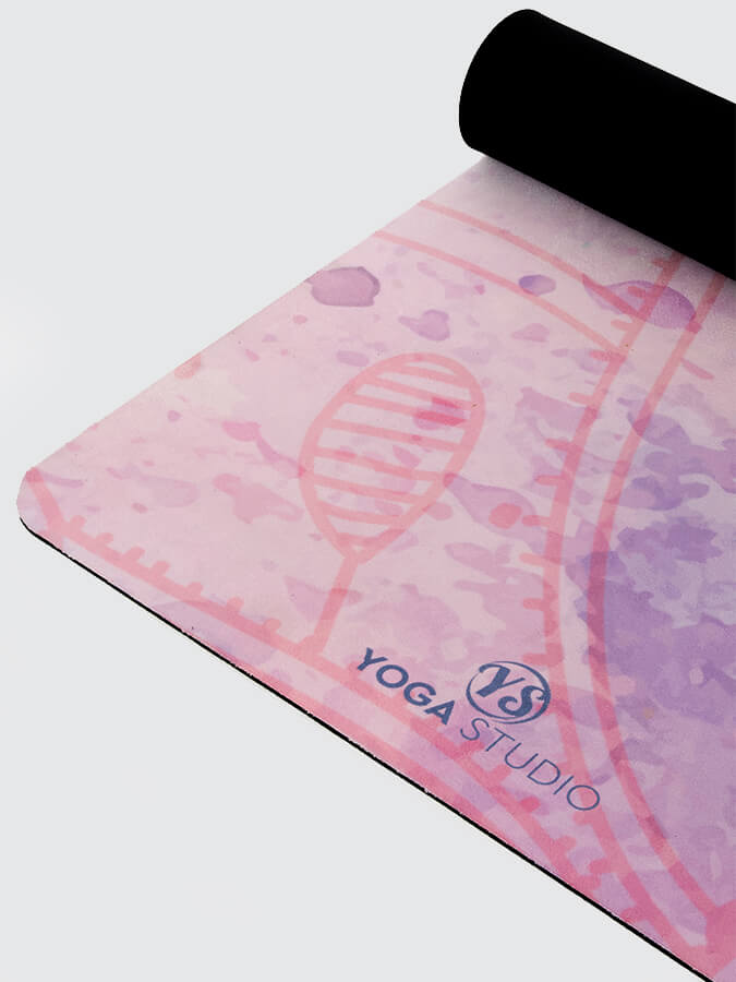 Vegan Suede Microfiber Yoga Mat 4mm