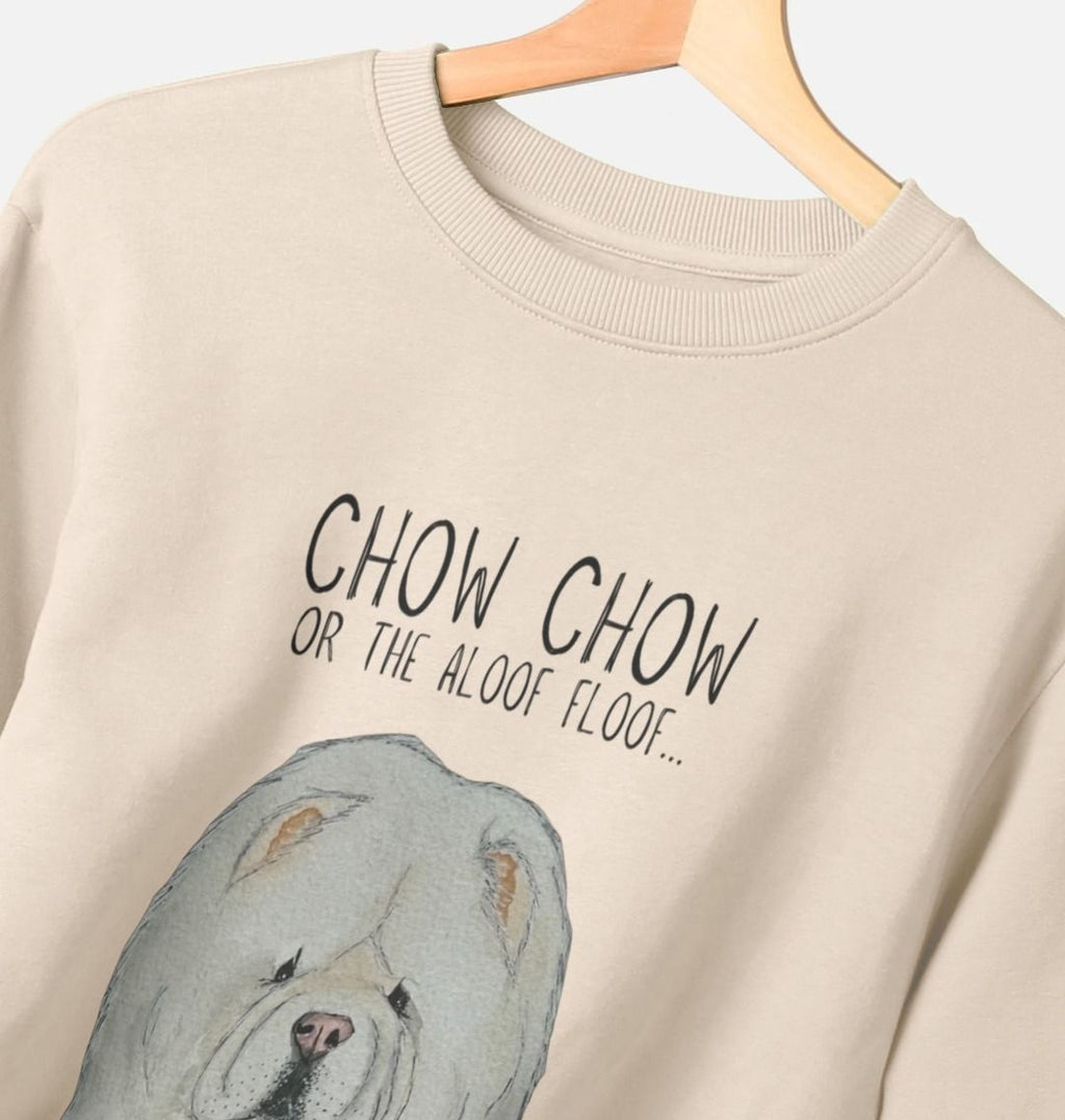 Cream Chow Chow Men's Crewneck Sweatshirt