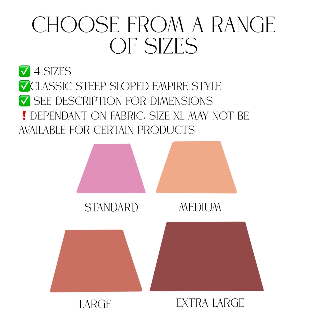 Mustard velvet coolie lampshade/ ceiling light shade, empire lampshade