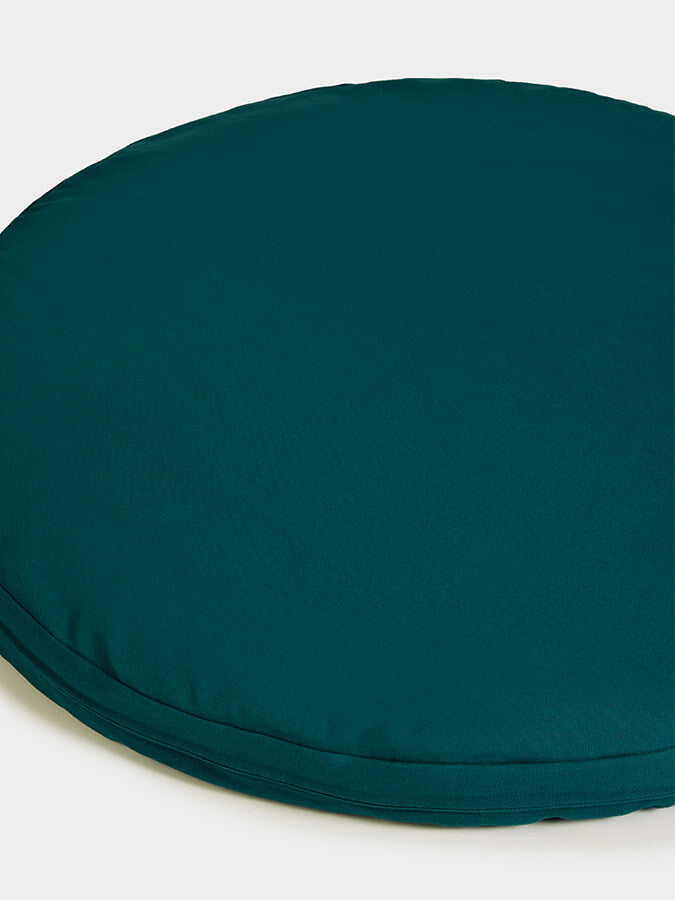 Round Organic Zabuton Meditation Cushion