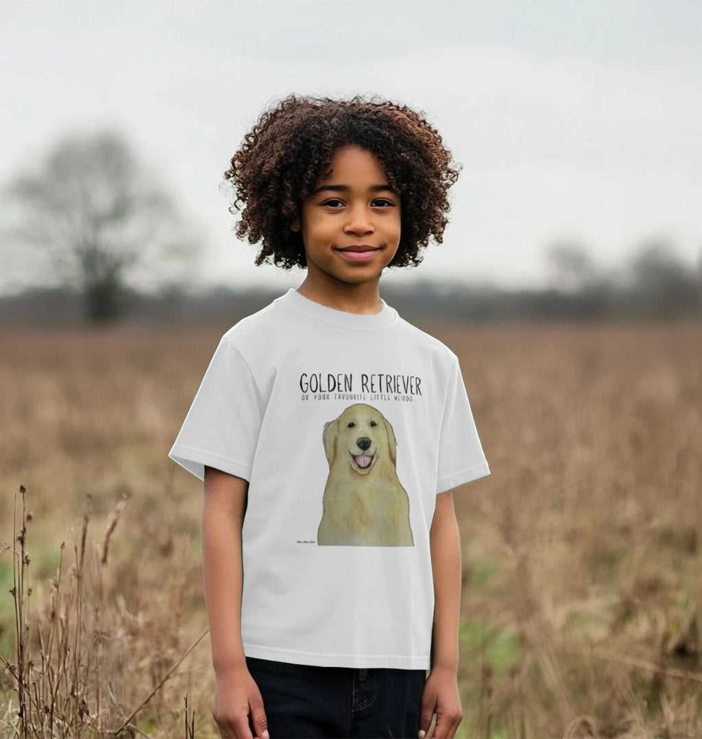 Golden Retriever Kids Tee