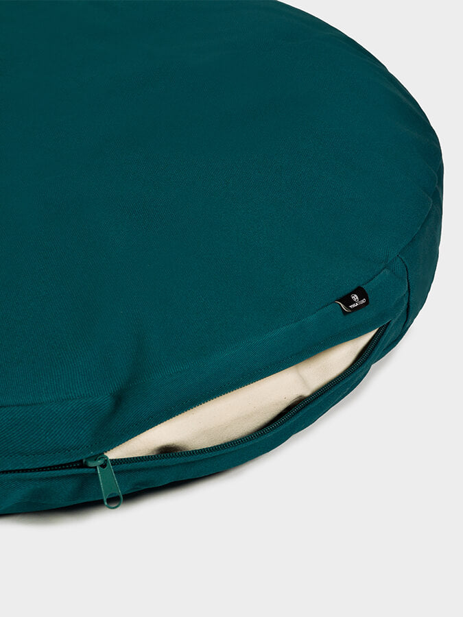 Round Organic Zabuton Meditation Cushion