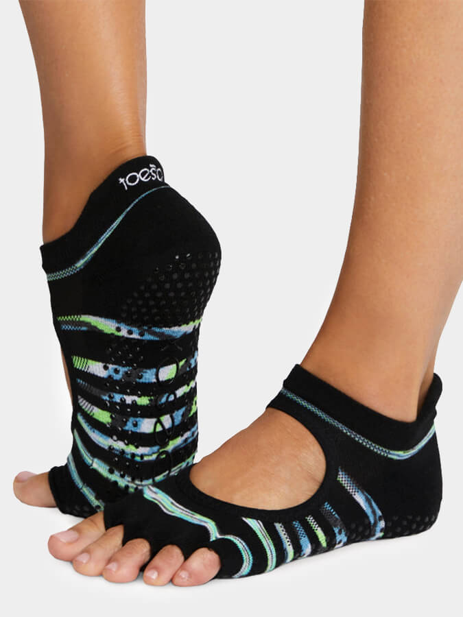Bellarina Tec Half Toe Yoga Socks for Women