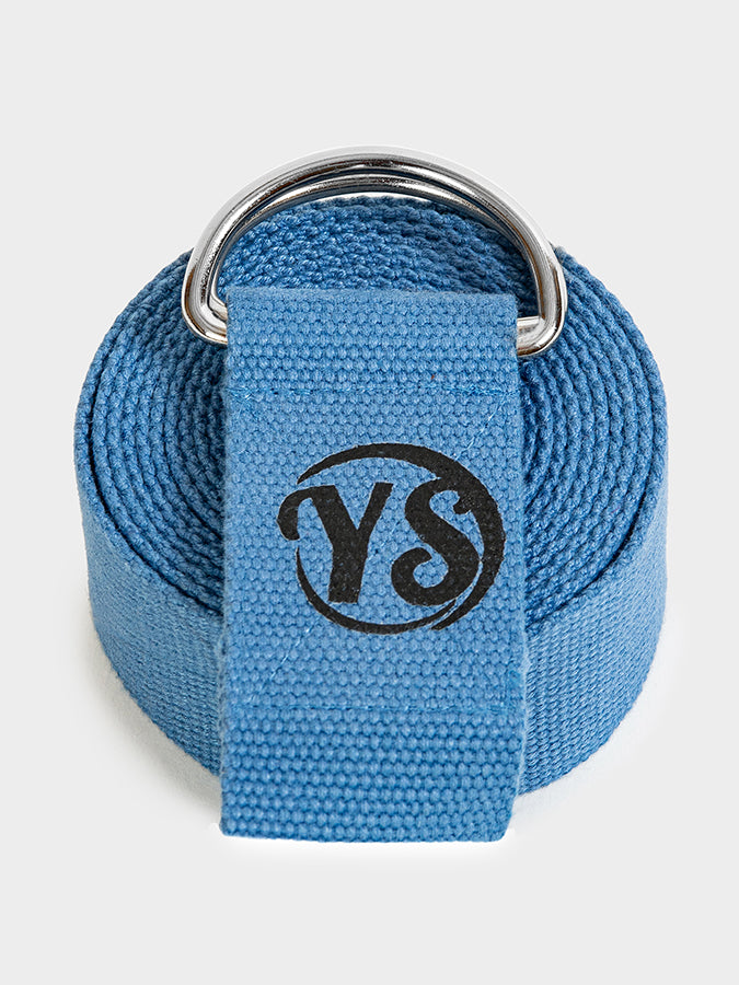 Organic Cotton D-Ring Yoga Belt Strap 2.5m