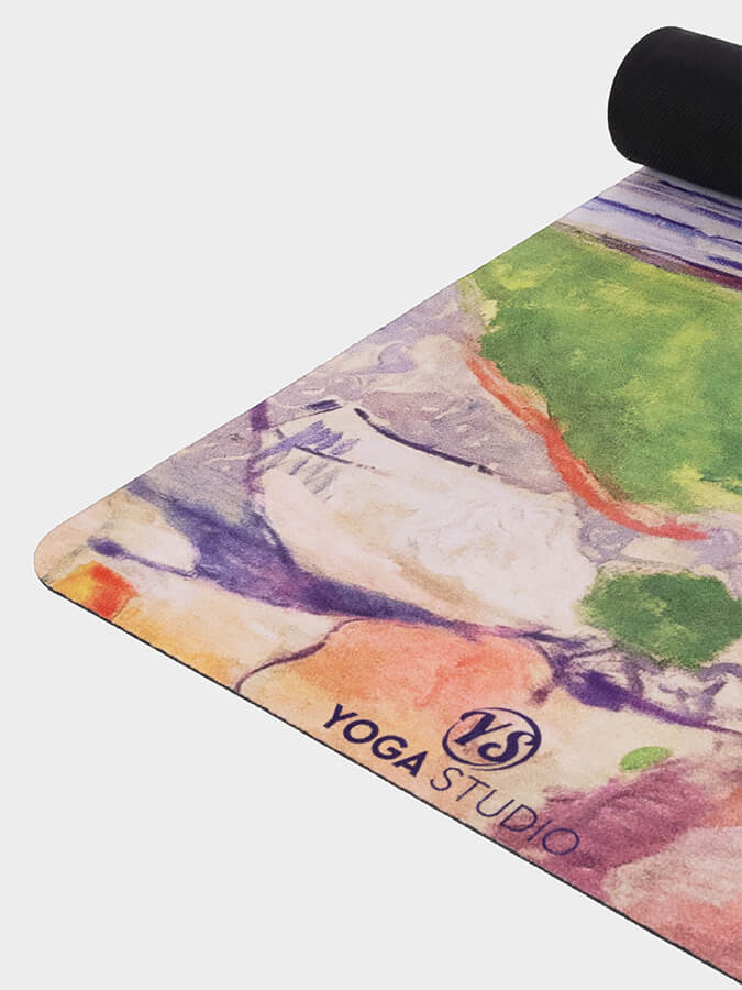 Vegan Suede Microfiber Yoga Mat 4mm