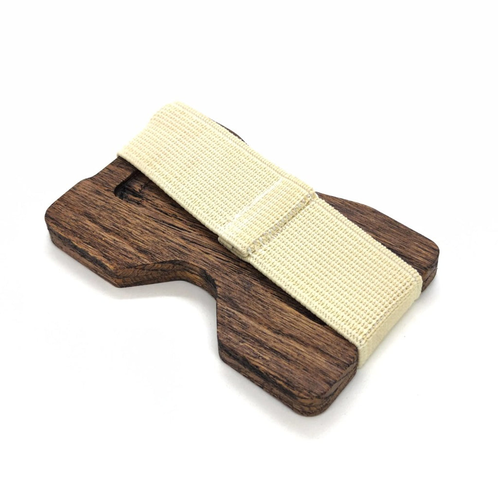 Vaffa Tõmmu - Oak Card Holder with RFID Blocking