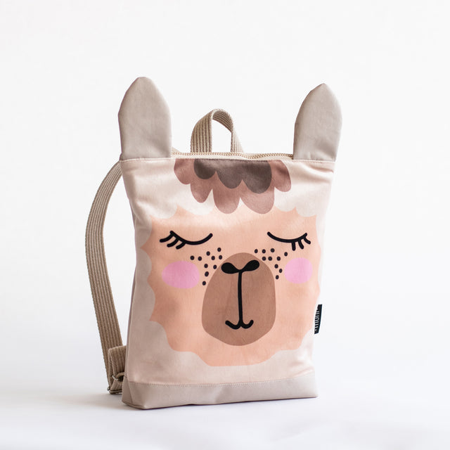 Llama-Themed Kids Backpack – Durable & Adventure-Ready by Muni at www.brixbailey.com