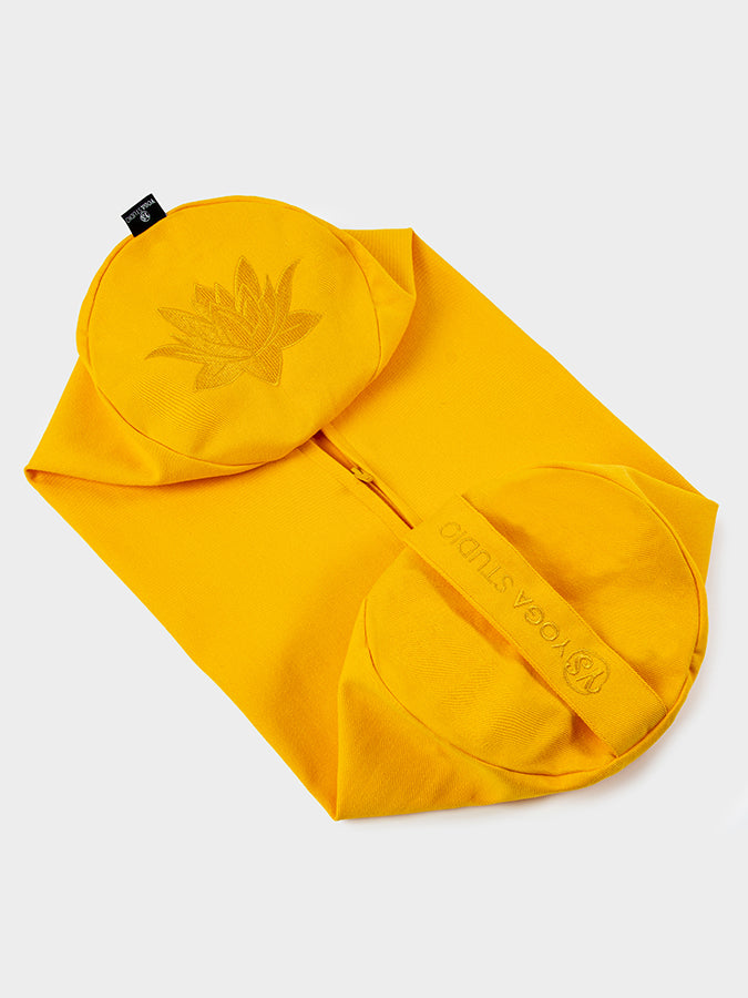 Round Lotus Bolster Outer Cushion Cover