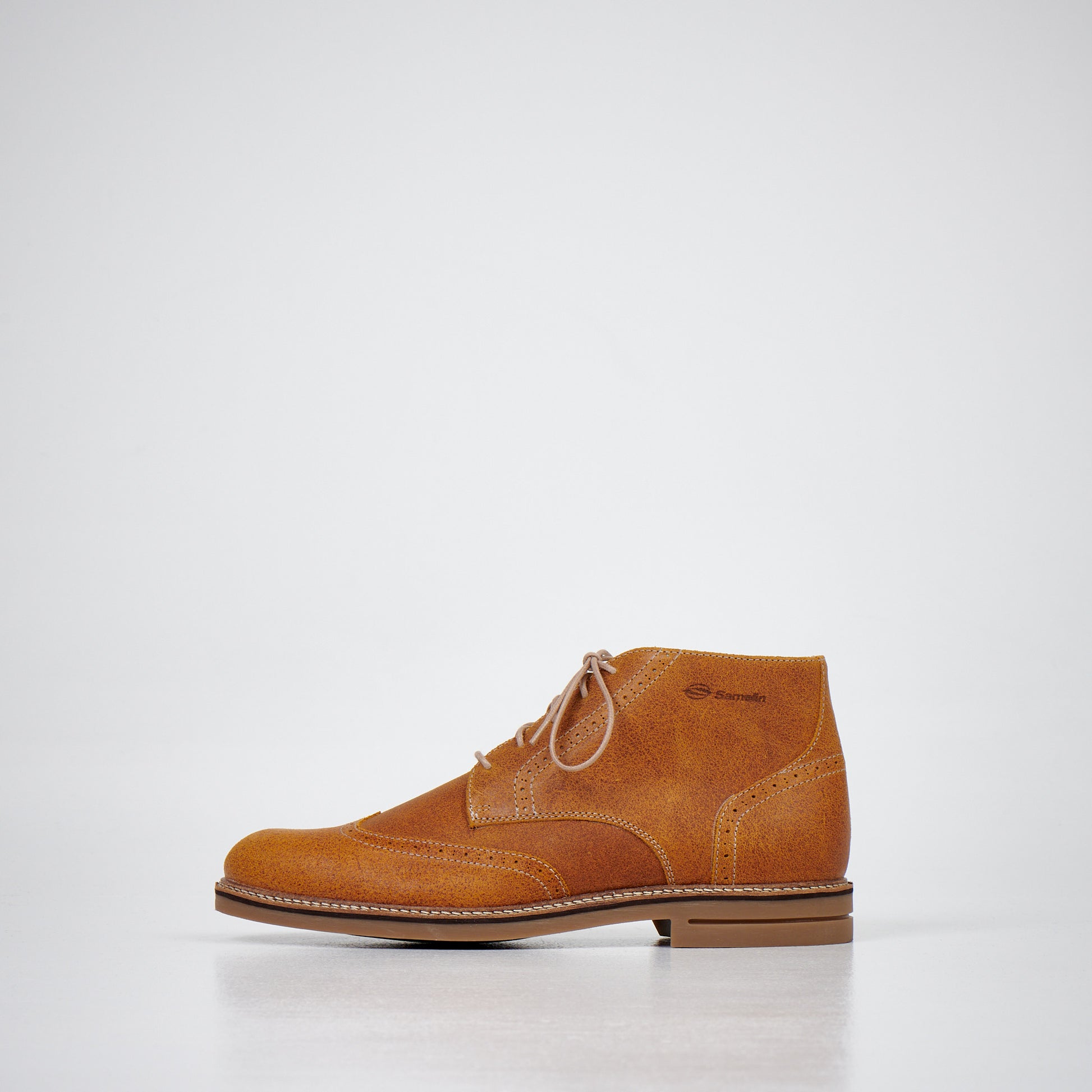 Elegant 424 Ankle Boots - Durable & Stylish Chukka Style by Samelin at www.brixbailey.com