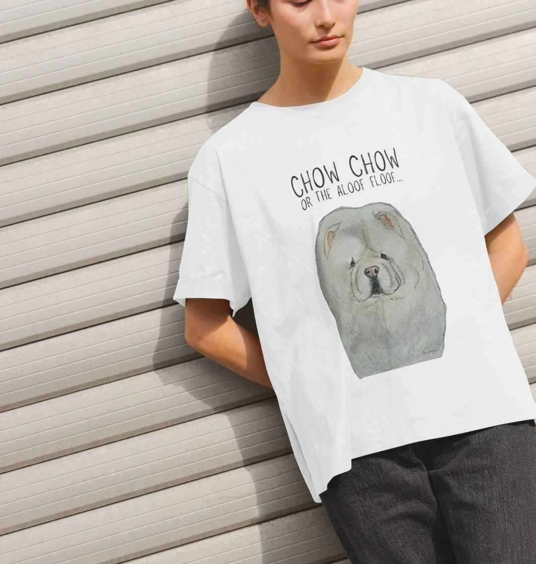 Cream Chow Chow Women's Relaxed Fit T-Shirt