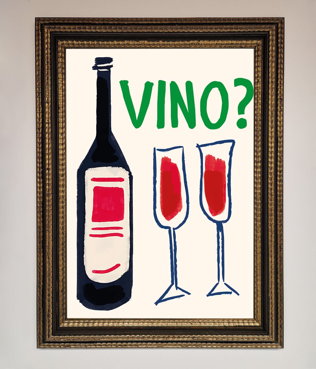 Wine Framed Wall Art