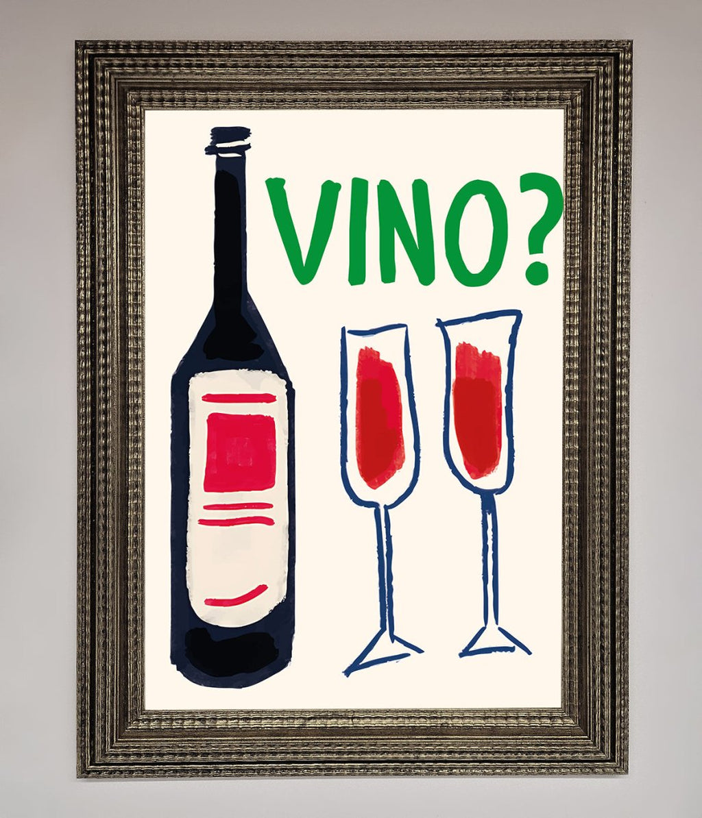 Wine Framed Wall Art