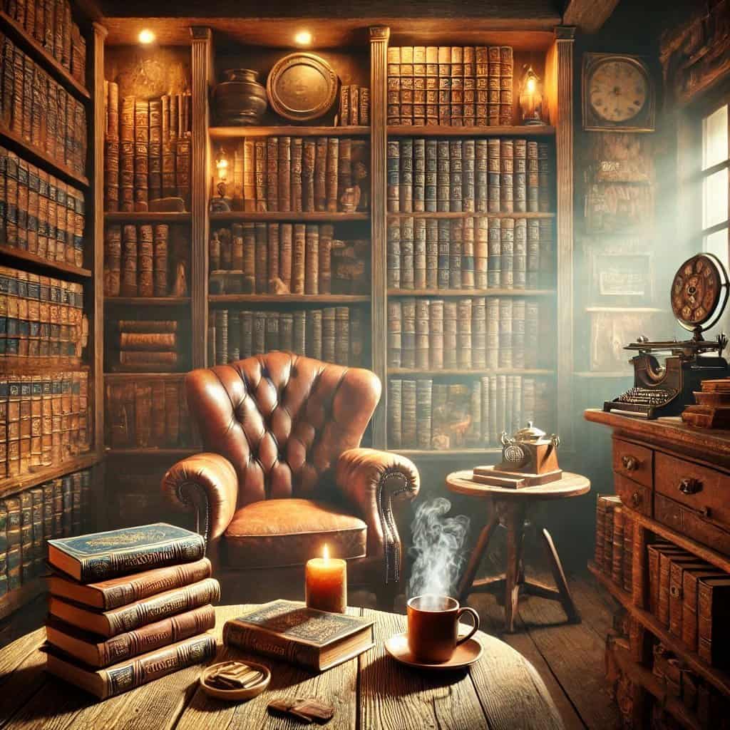 Vintage Bookshop Scented Candle