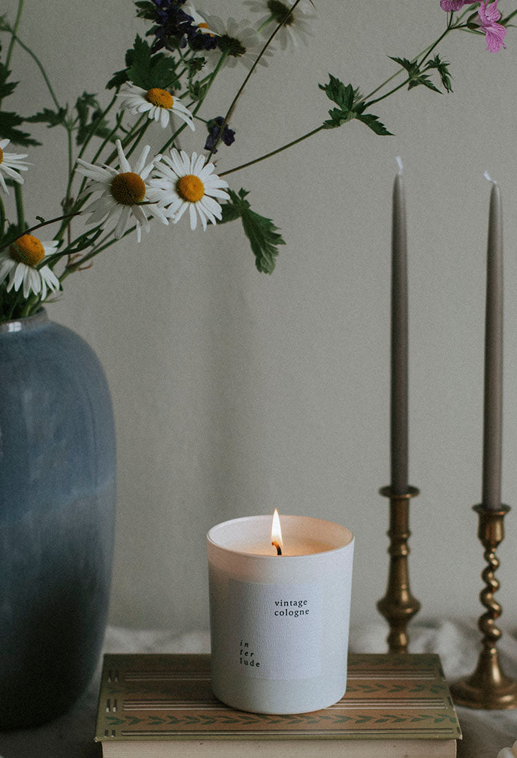 Vintage Cologne Soy Wax Scented Candle