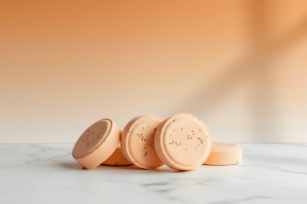 Shower Steamers Pack of 5 with Peppermint and Frankincense