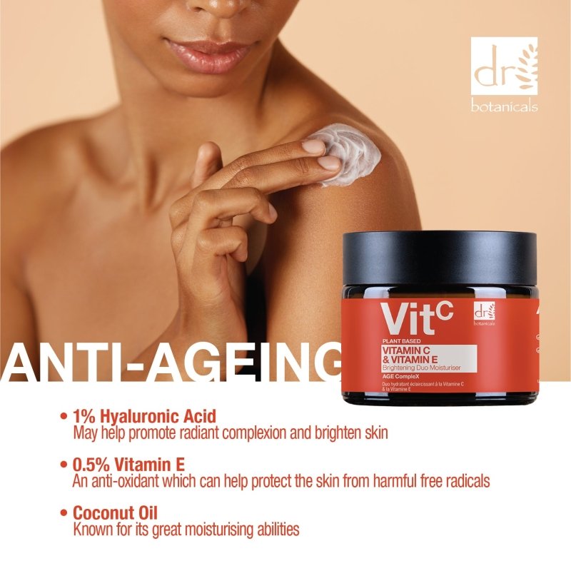 Vitamin C and E Brightening Moisturiser 60ml