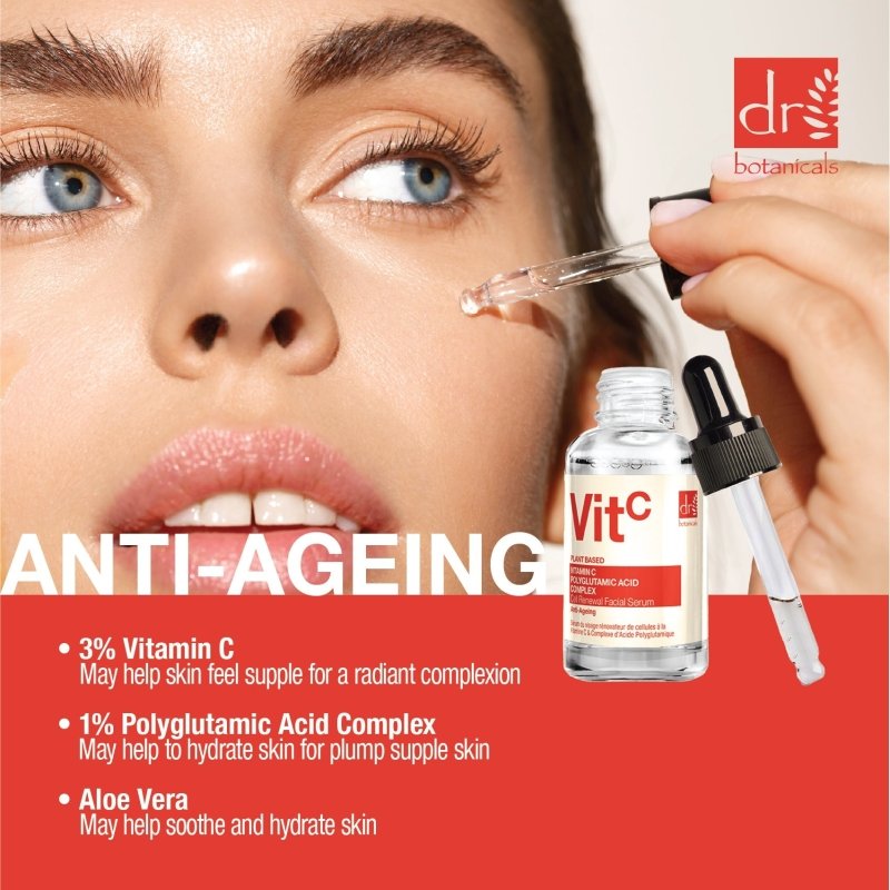 Vitamin C 3 percent and Polyglutamic Acid Brightening Facial Serum 30ml