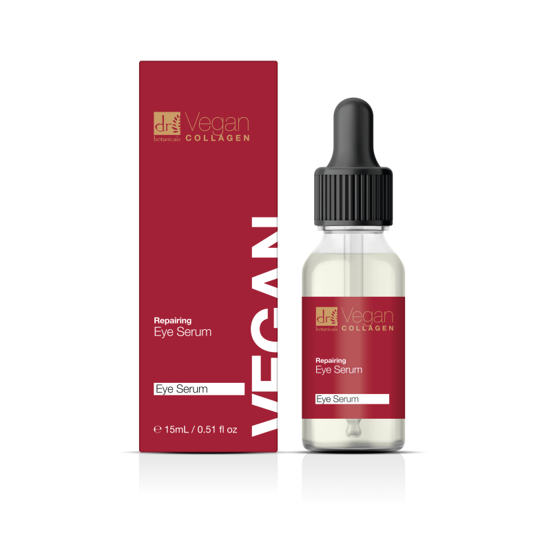 Vitamin C and Hyaluronic Acid Anti-Ageing Facial Serum with Vegan Collagen Eye Treatment
