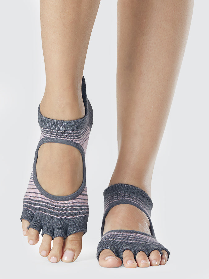 Half Toe Bellarina Women's Yoga Grip Socks