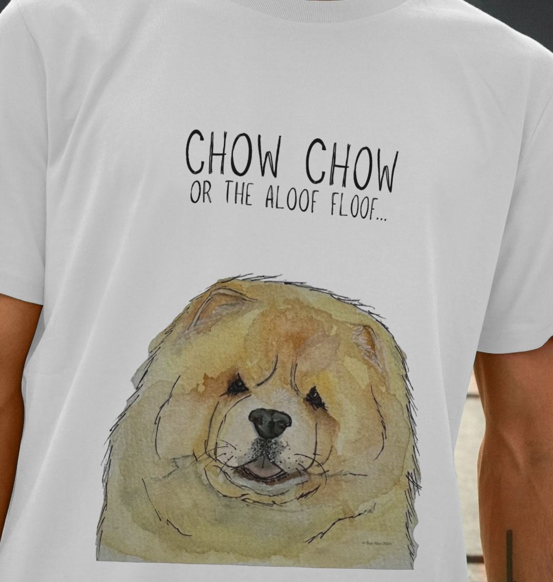 Fawn Chow Chow Aloof Floof Mens T-Shirt