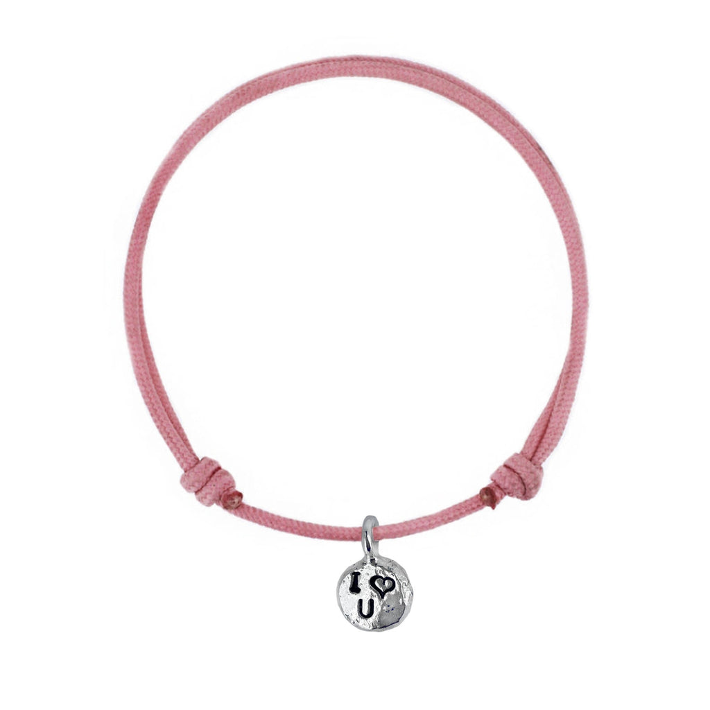 Love Rope Bracelet Handstamped