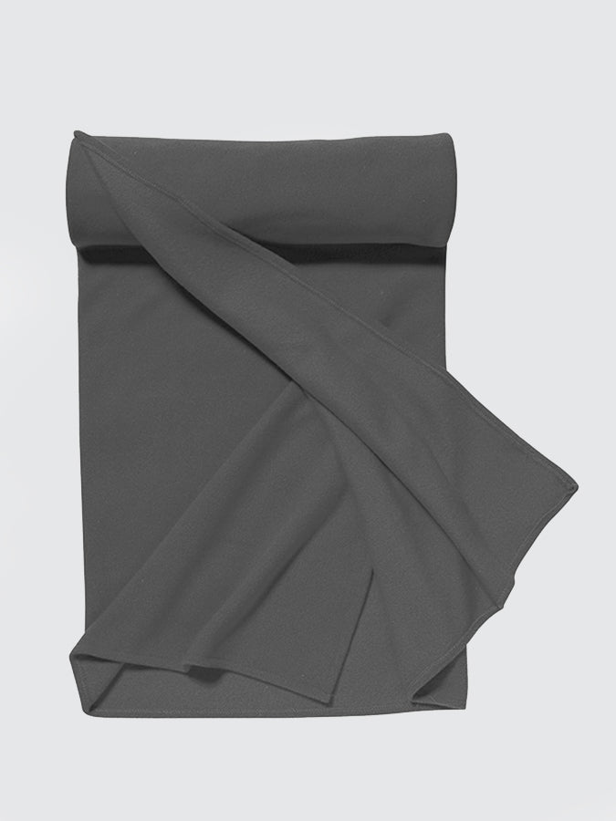 Plaid Fleece Yoga Studio Blanket