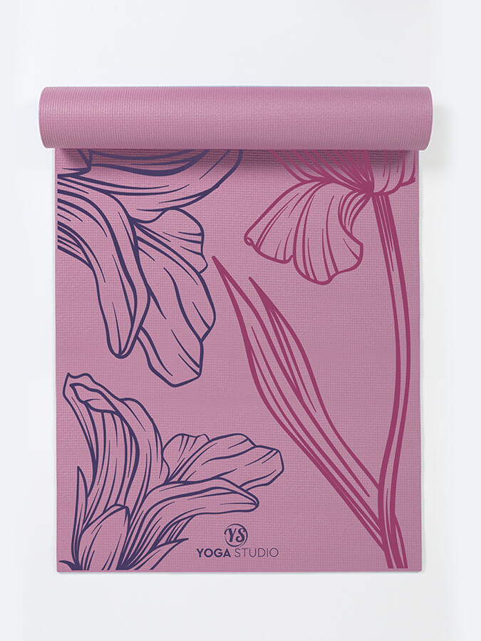 Sticky Yoga Mat 6mm with Beautiful Prints