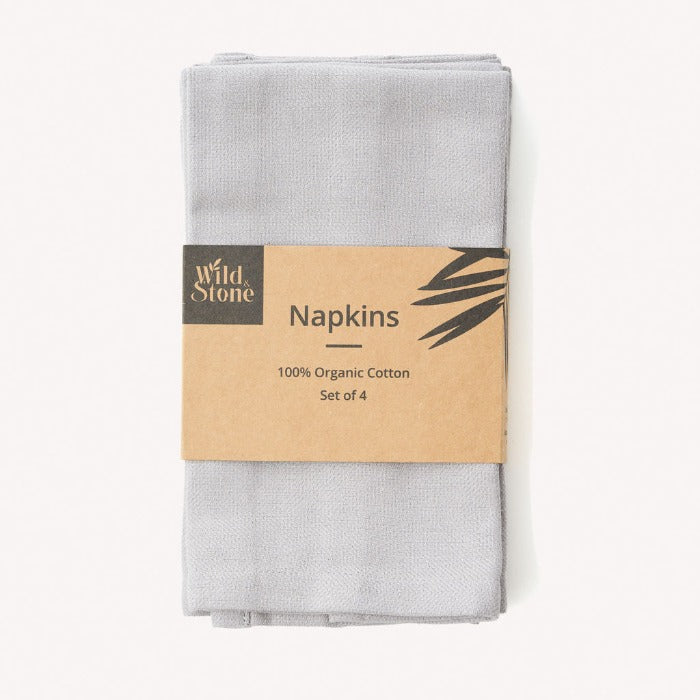 Organic Cotton Napkins Set of 4