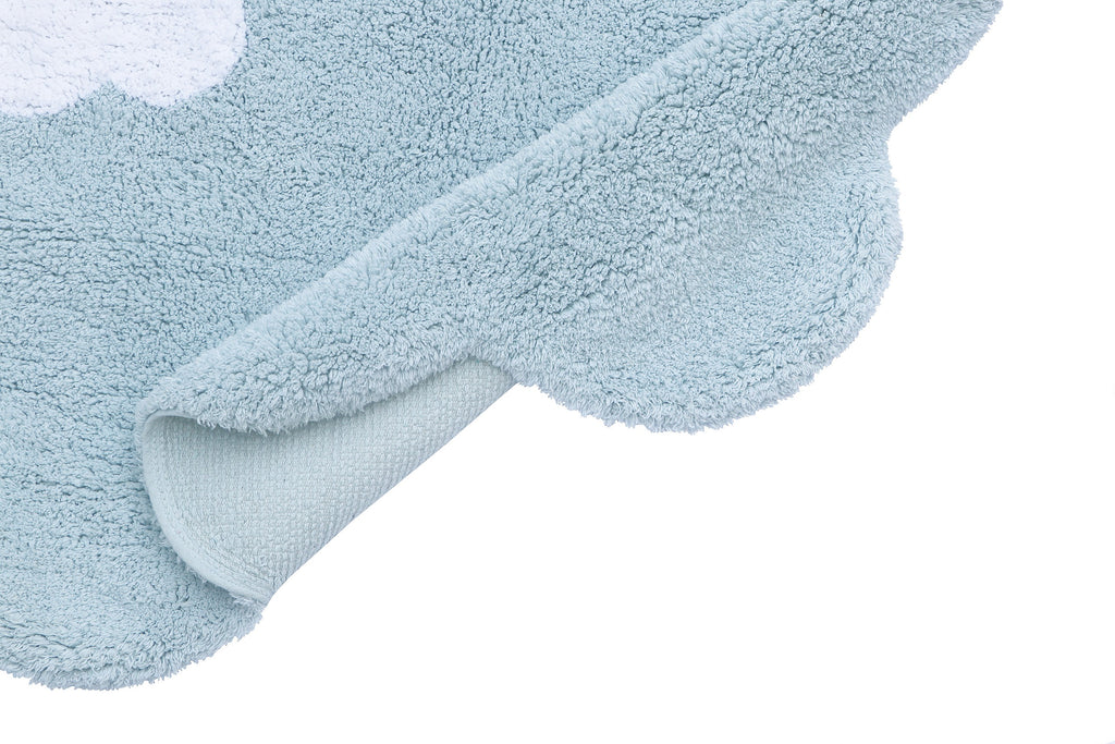 Transform Your Space with the Cloud Washable Puffy Rug - Comfortable, Stylish & Eco-Friendly by Lorena Canals at www.brixbailey.com