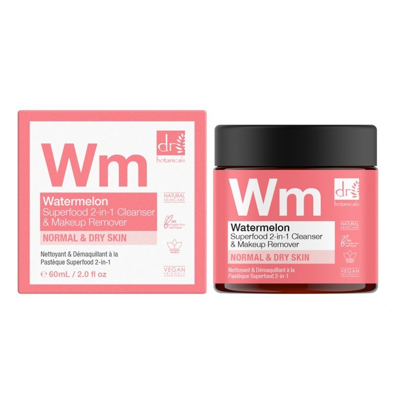 Watermelon Superfood 2 in 1 Cleanser and Makeup Remover 60ml