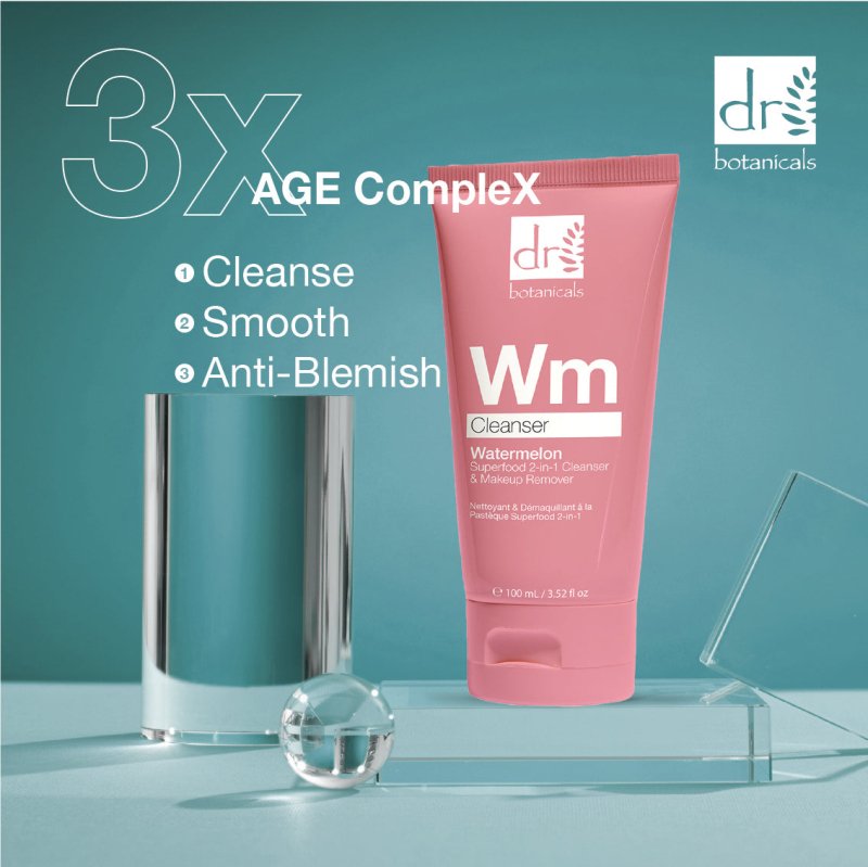 Watermelon Superfood 2 in 1 Cleanser and Makeup Remover 100ml