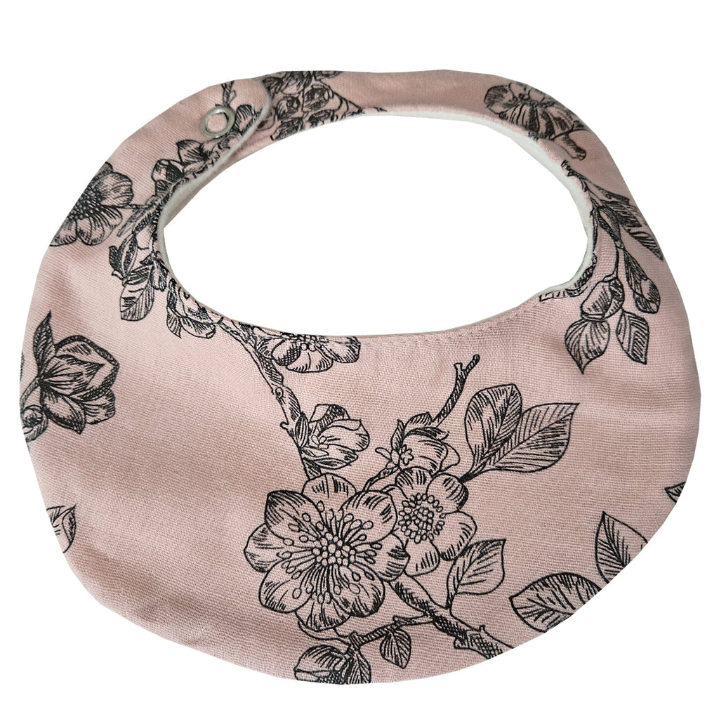 Waterproof Floral Rounded Bib