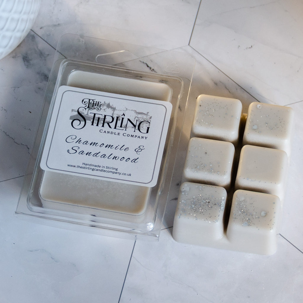 Chamomile and Sandalwood Wax Melt Clamshell