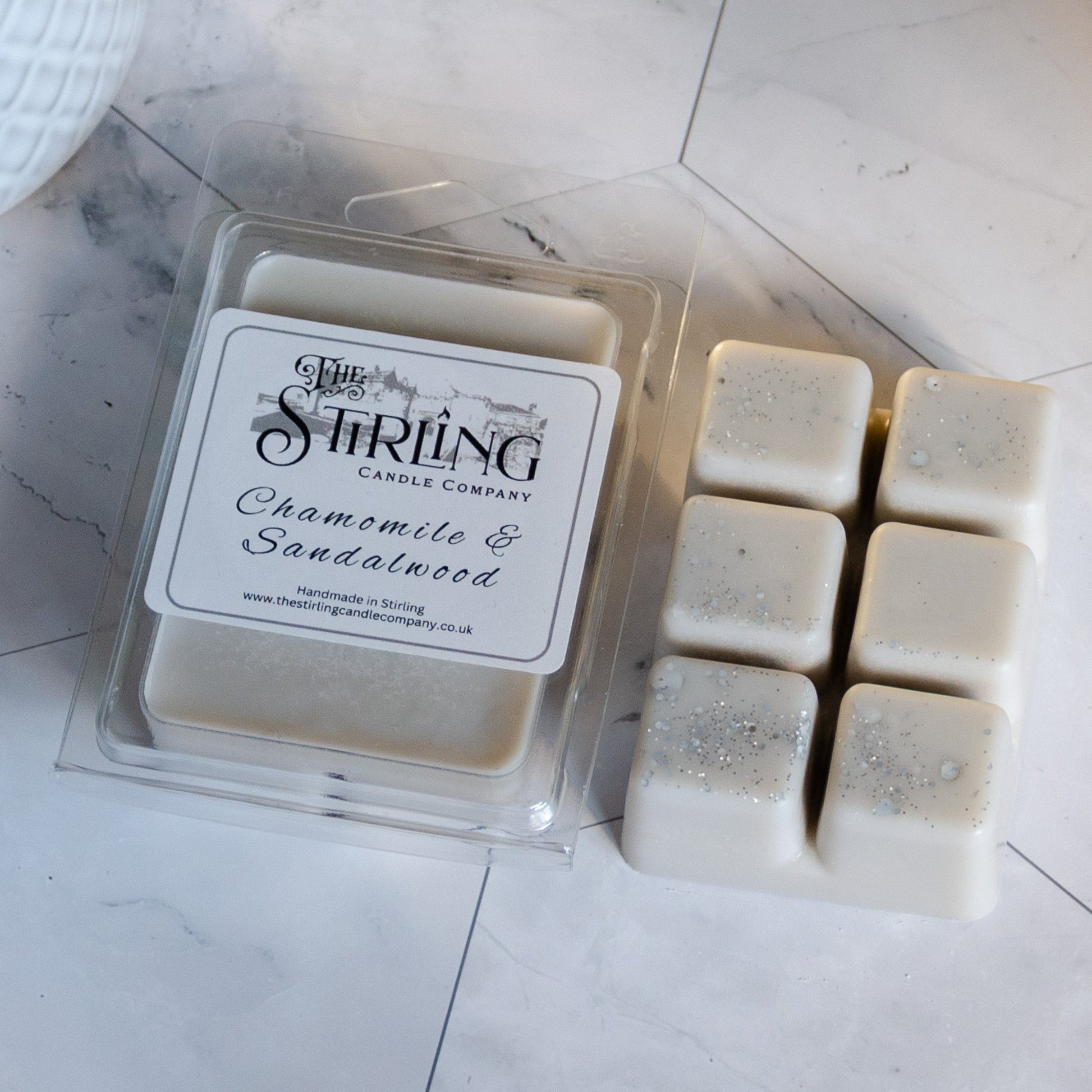 Chamomile and Sandalwood Wax Melt Clamshell