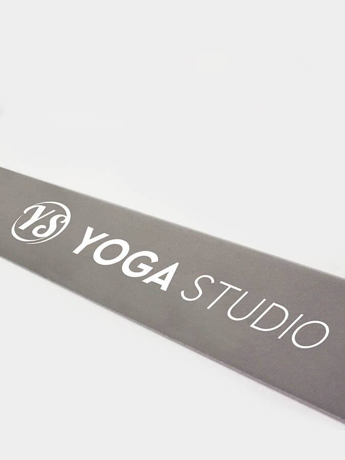Wall Mounted Yoga Mat Bracket in Silver