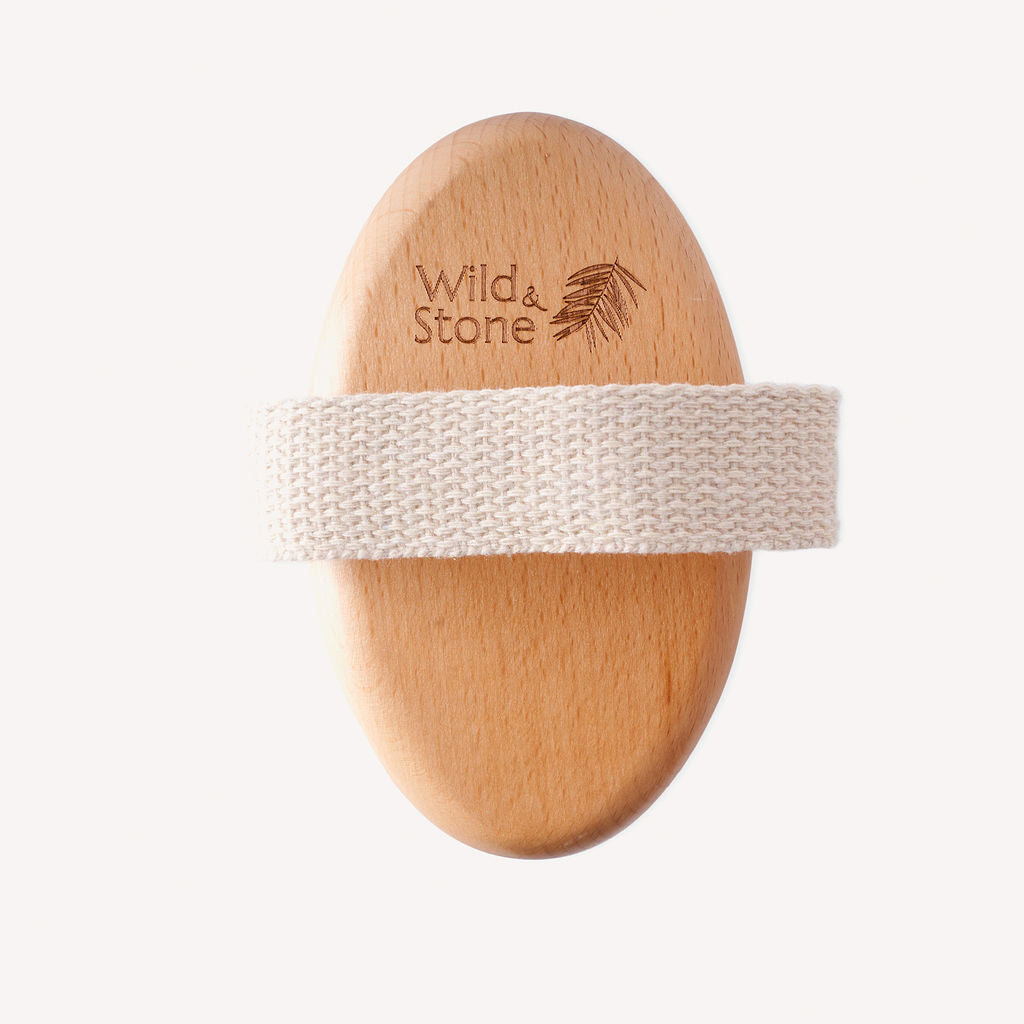 Natural Bristle Dry Body Brush