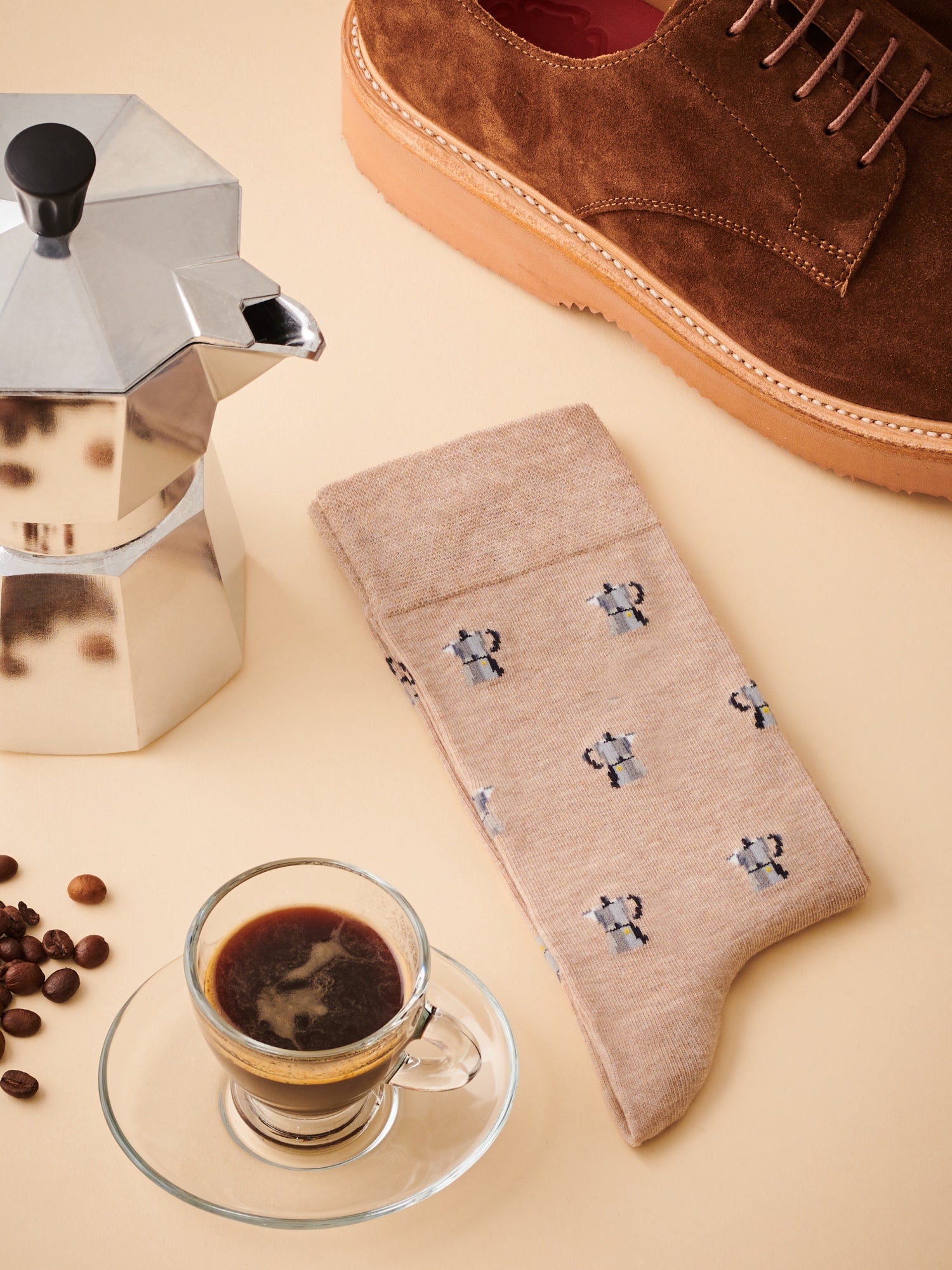 The Barista Oat Socks