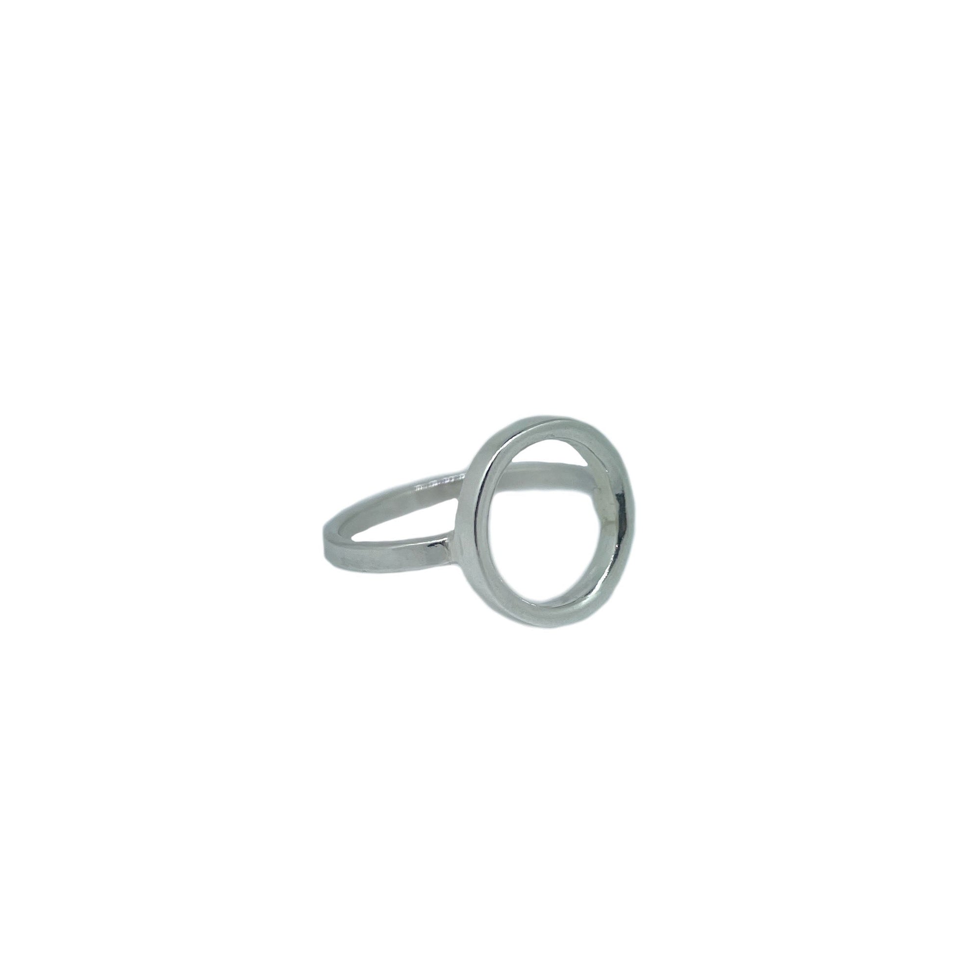 Karma Sterling Silver Ring